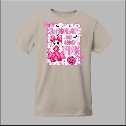 Ghostly Pink October Tee