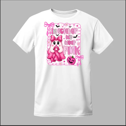 Ghostly Pink October Tee