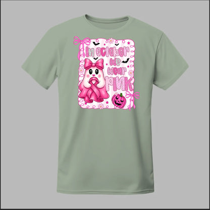 Ghostly Pink October Tee