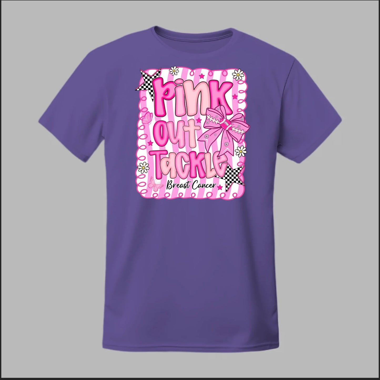Pink Out Tackle Breast Cancer Tee