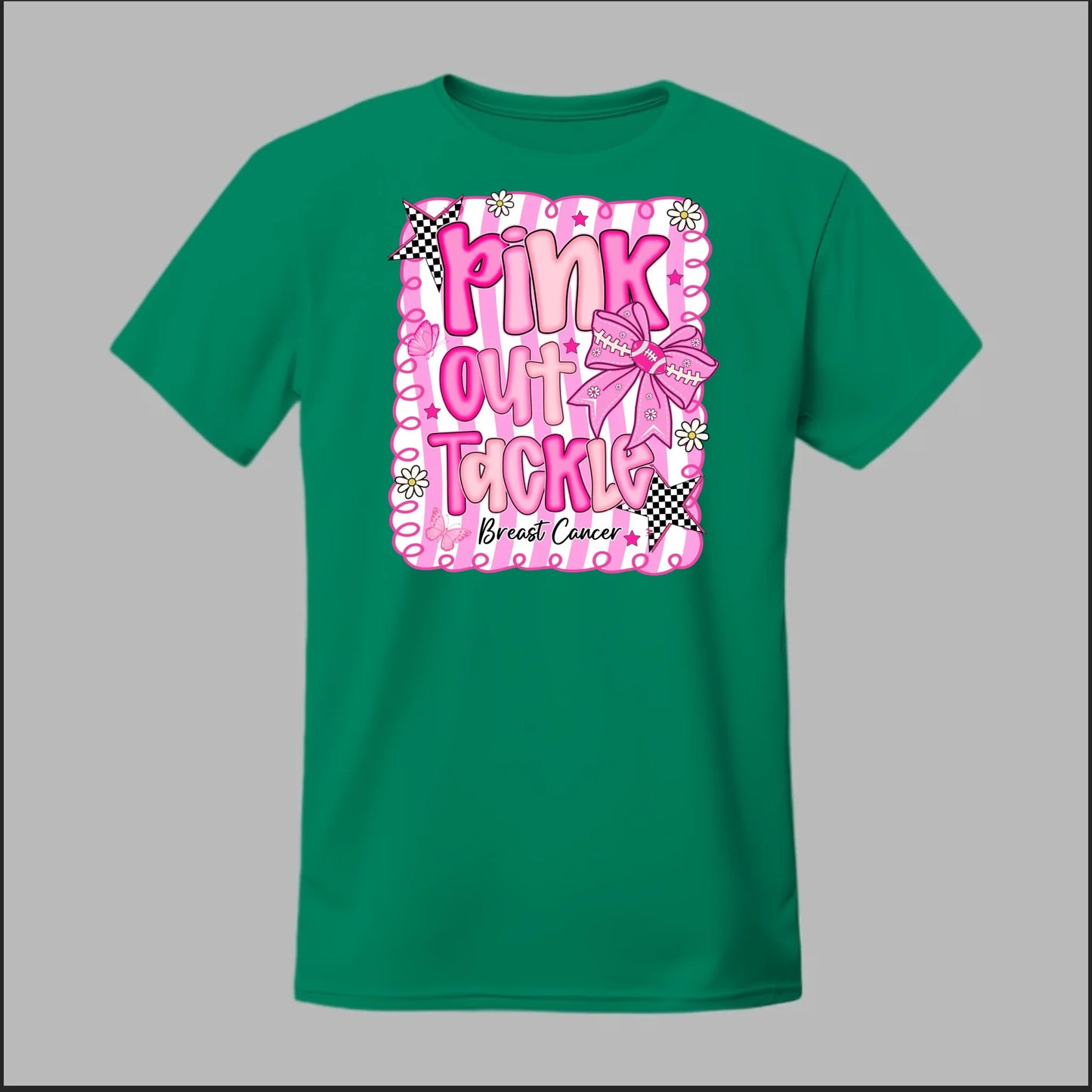 Pink Out Tackle Breast Cancer Tee