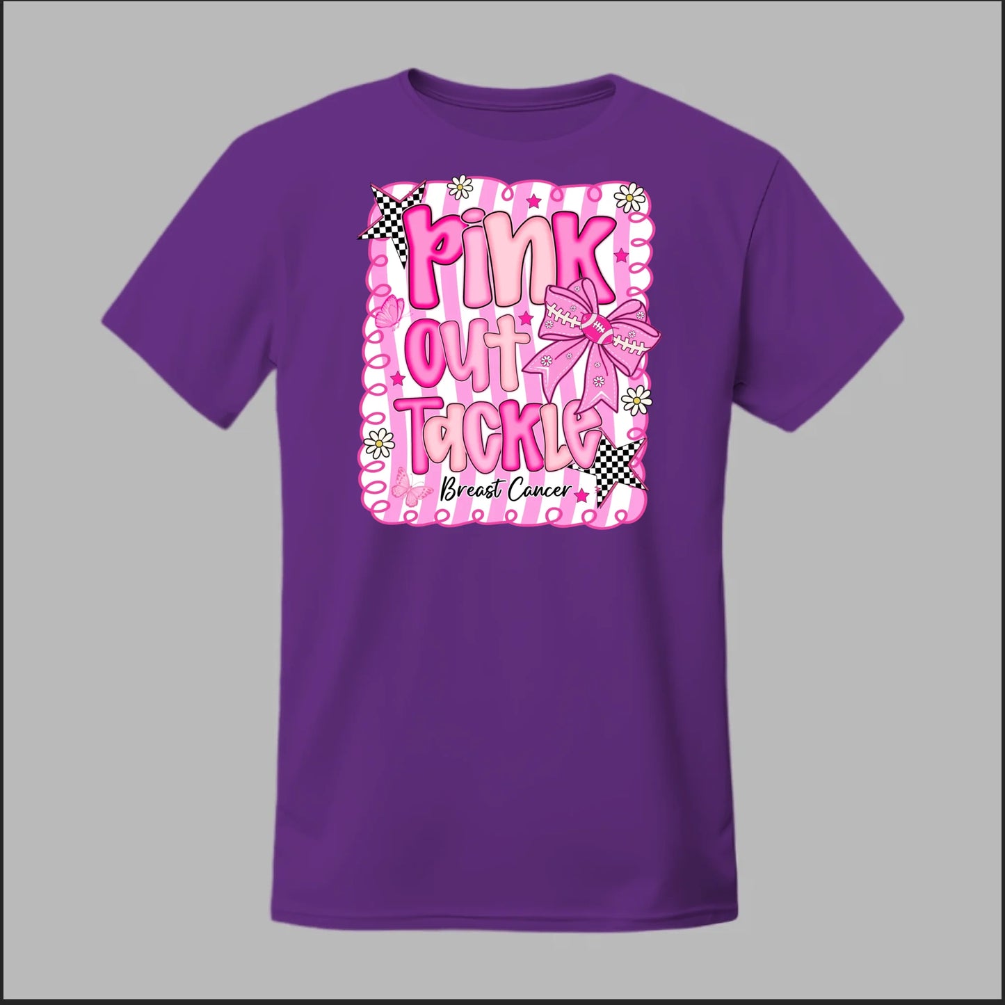 Pink Out Tackle Breast Cancer Tee