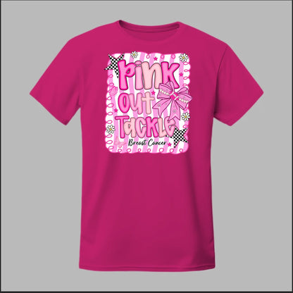 Pink Out Tackle Breast Cancer Tee