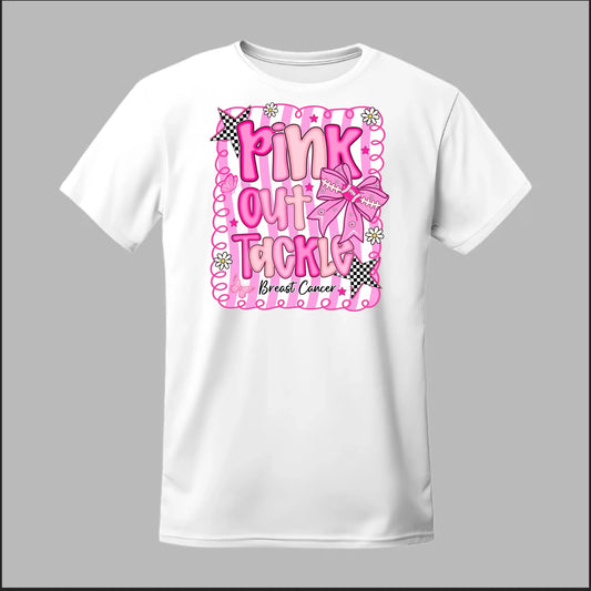 Pink Out Tackle Breast Cancer Tee