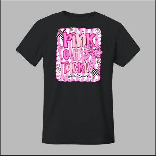 Pink Out Tackle Breast Cancer Tee
