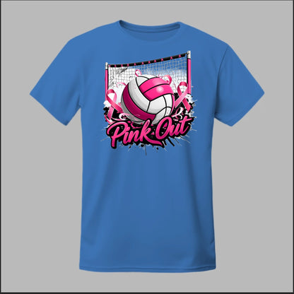 Pink Out Volleyball Tee