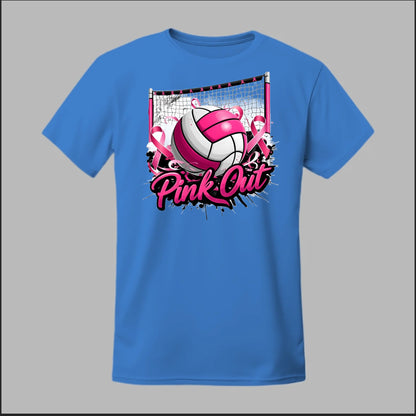 Pink Out Volleyball Tee
