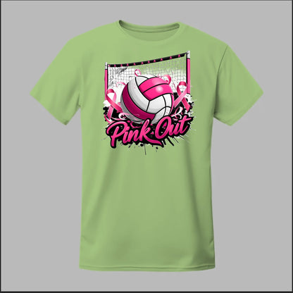 Pink Out Volleyball Tee
