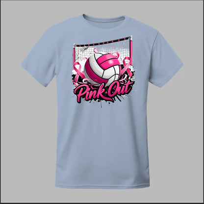 Pink Out Volleyball Tee