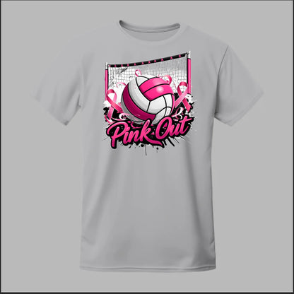 Pink Out Volleyball Tee