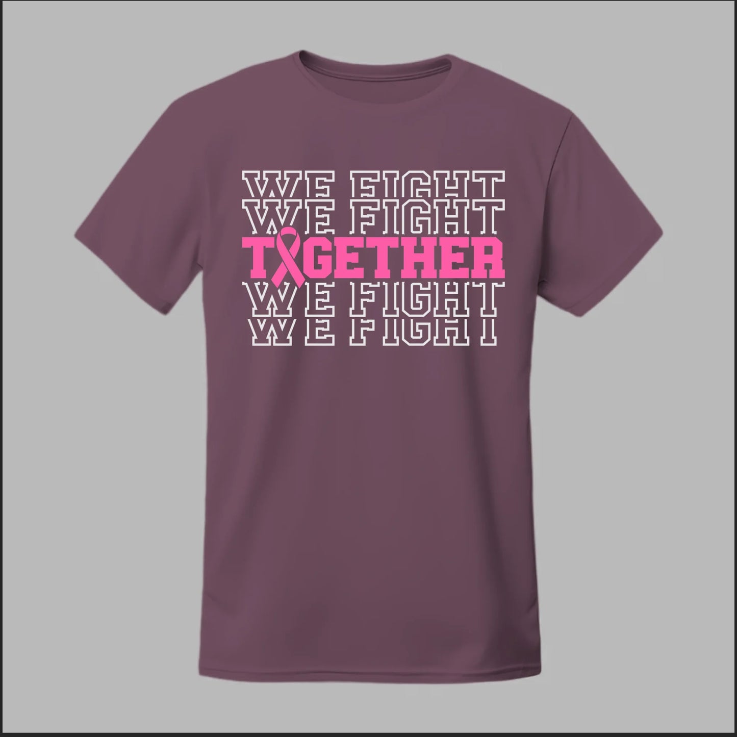 Together We Fight (White Edition) Tee