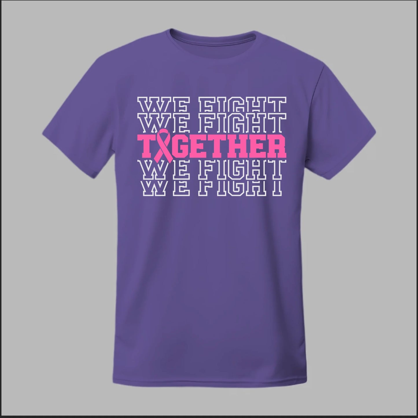 Together We Fight (White Edition) Tee