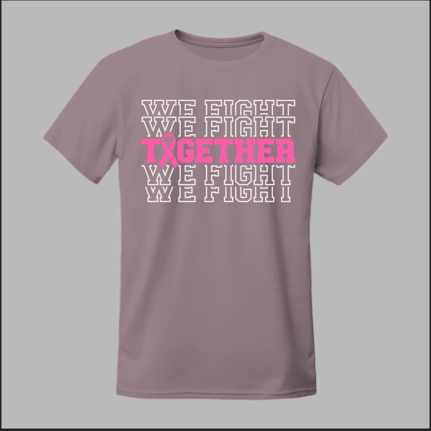 Together We Fight (White Edition) Tee