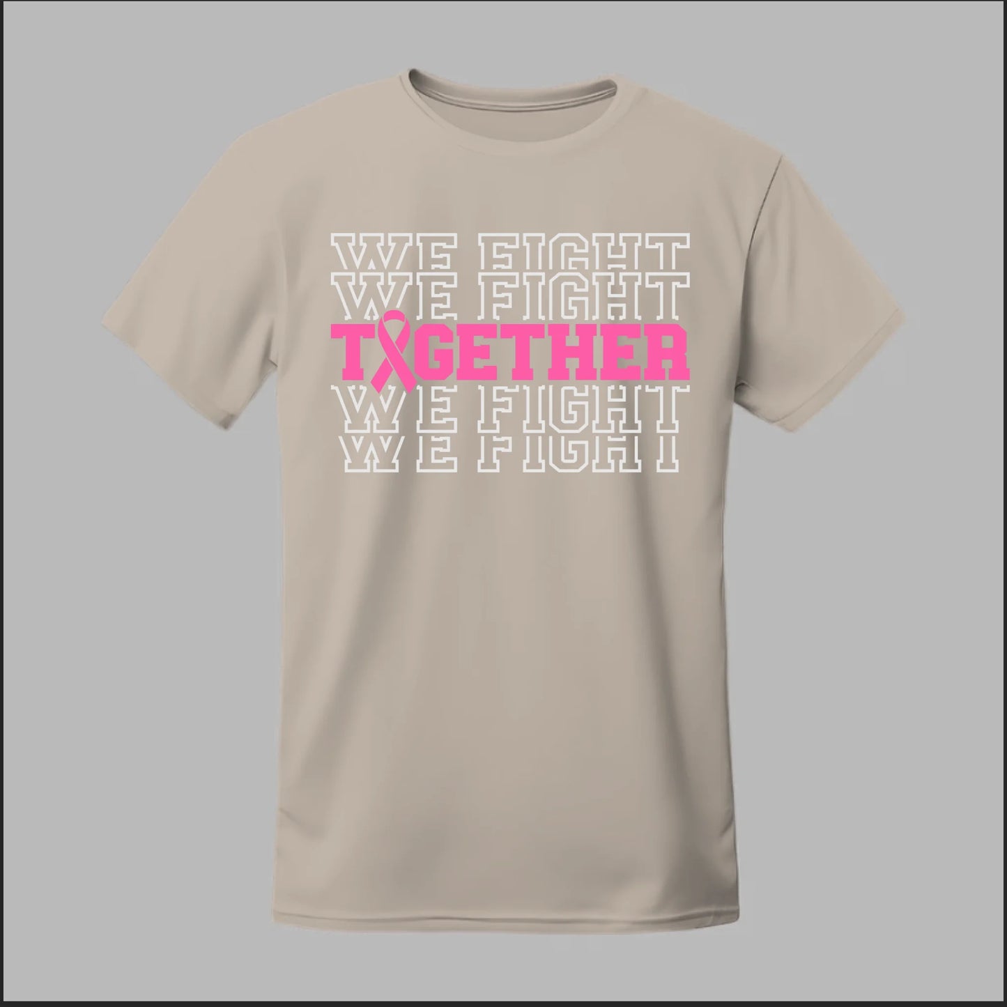 Together We Fight (White Edition) Tee