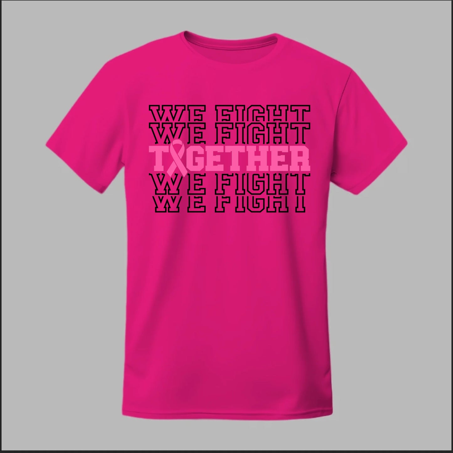 Together We Fight (Black Edition) Tee