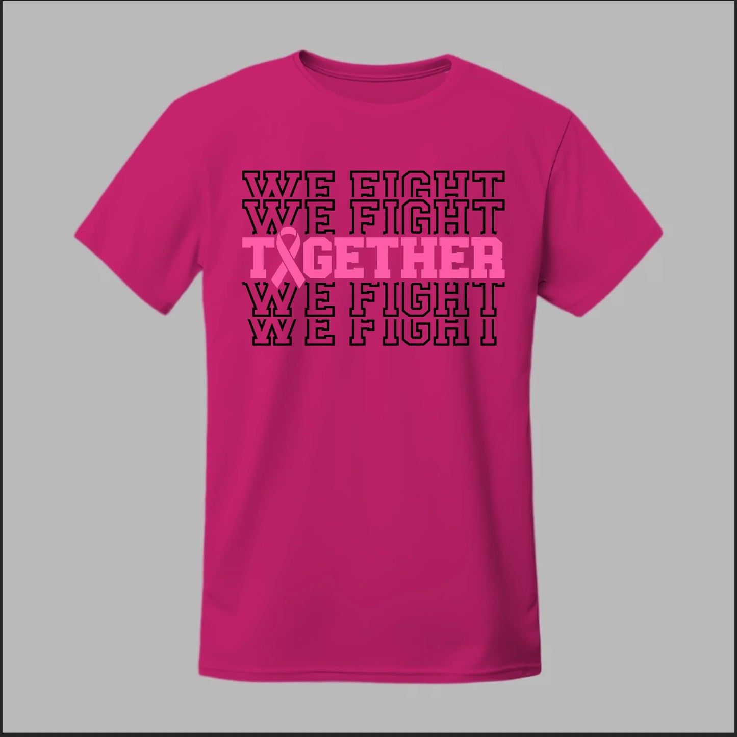 Together We Fight (Black Edition) Tee