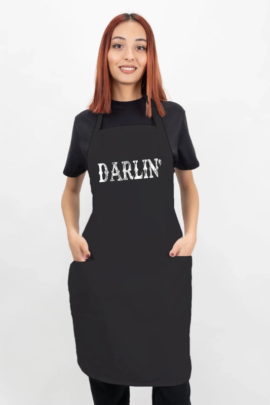 Darlin’ Distressed Western Design Apron