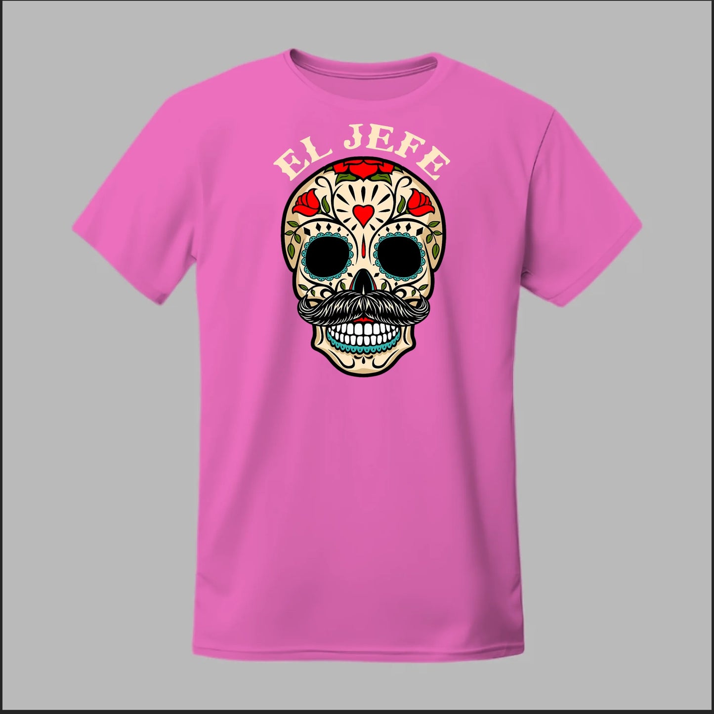 El Jefe Sugar Skull Tee
