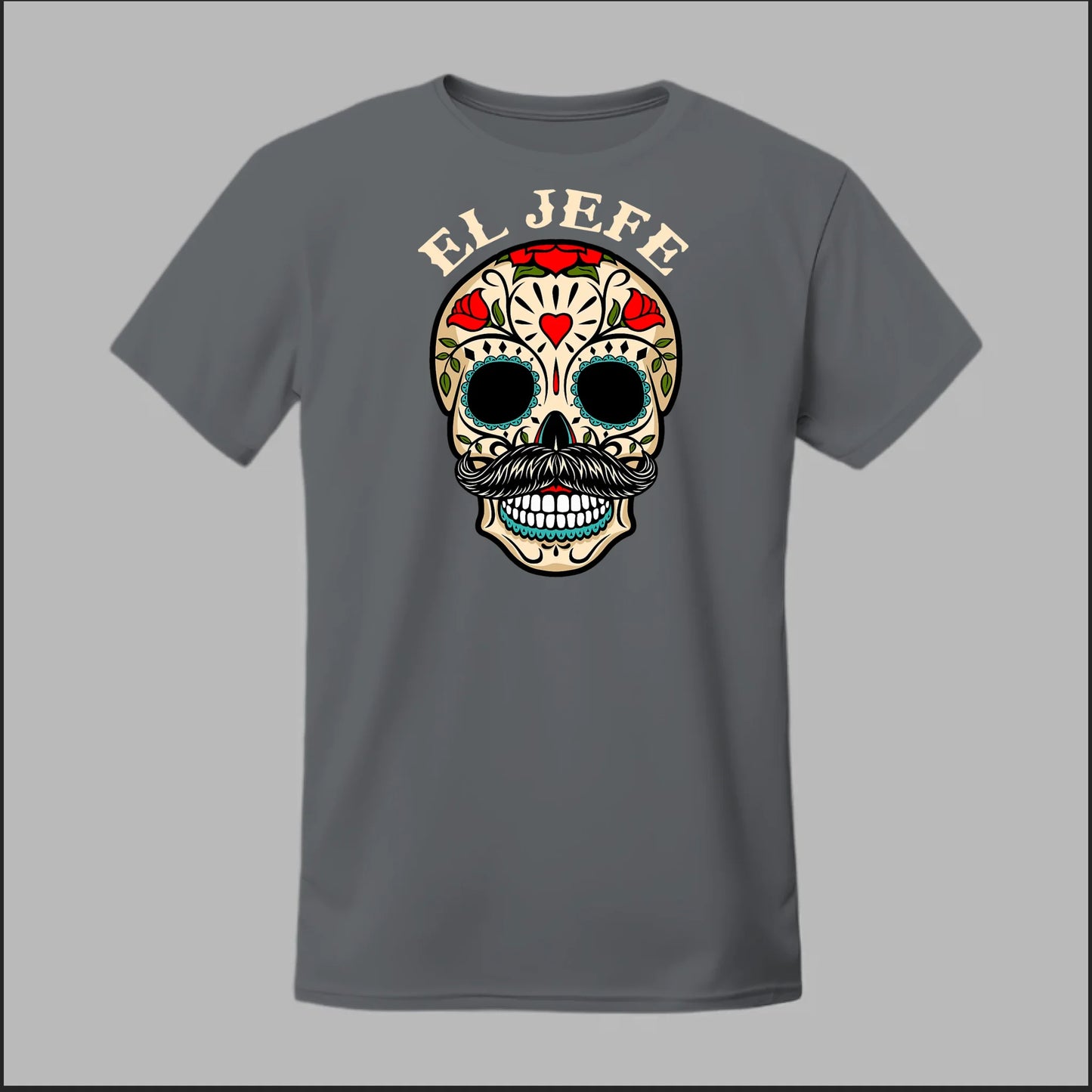 El Jefe Sugar Skull Tee
