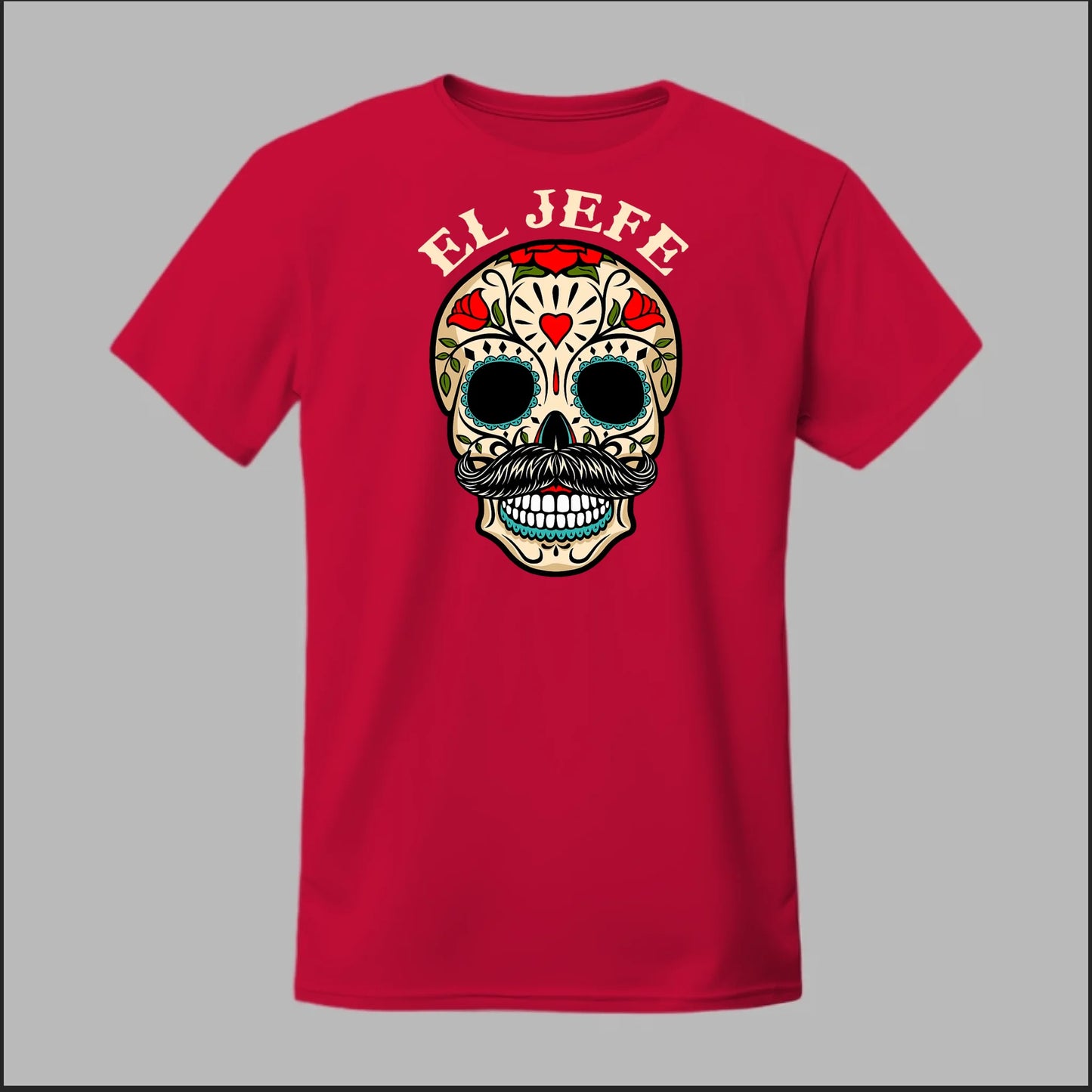 El Jefe Sugar Skull Tee