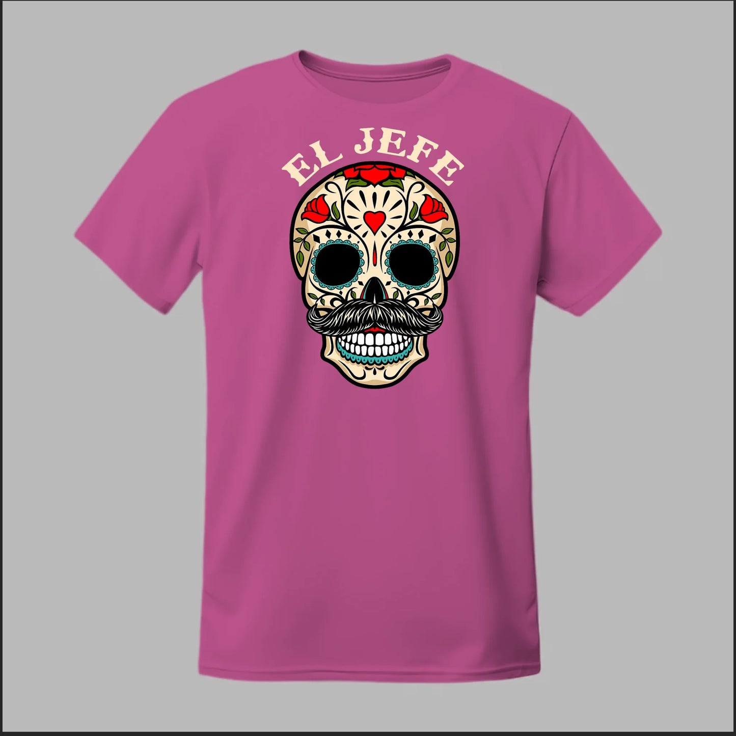 El Jefe Sugar Skull Tee