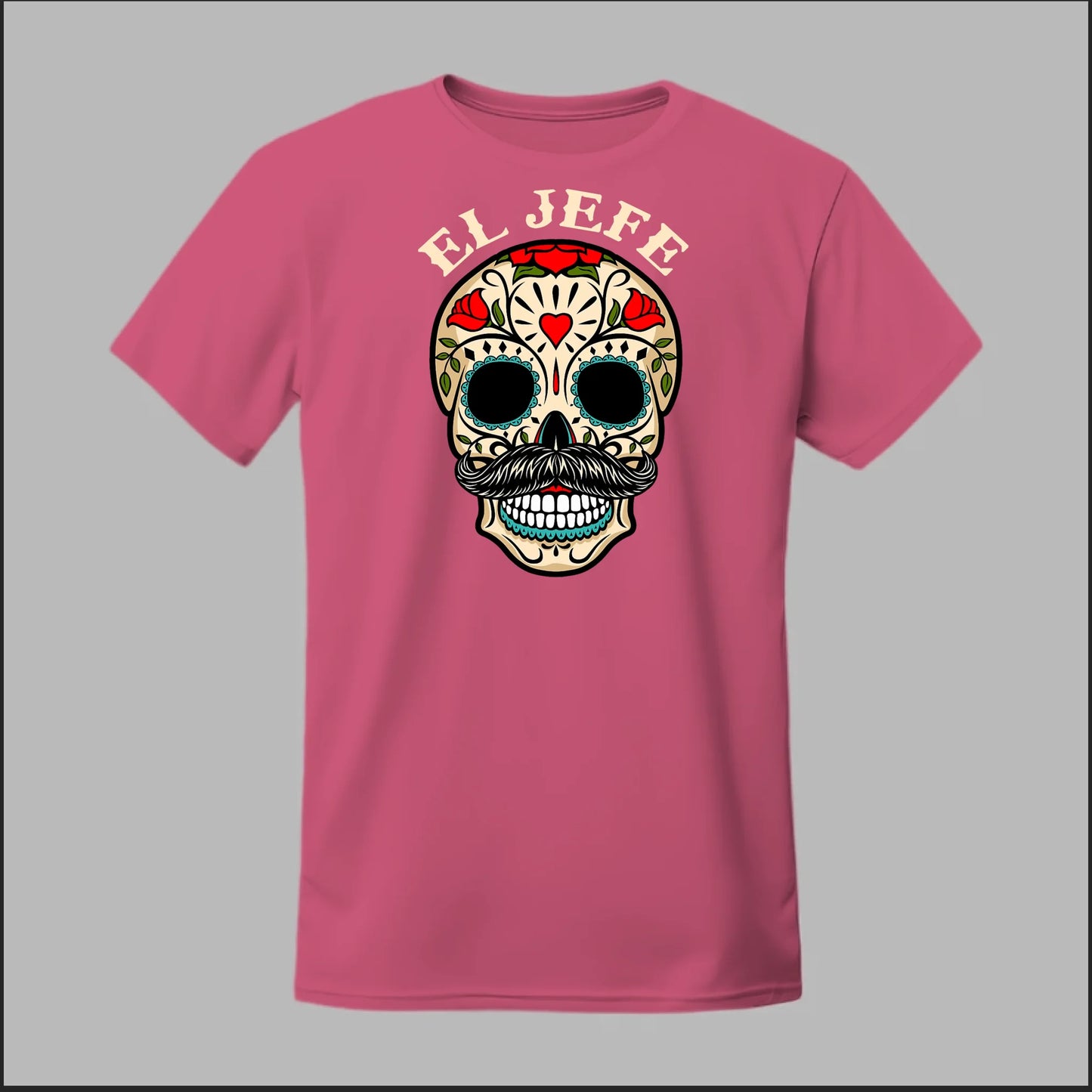 El Jefe Sugar Skull Tee