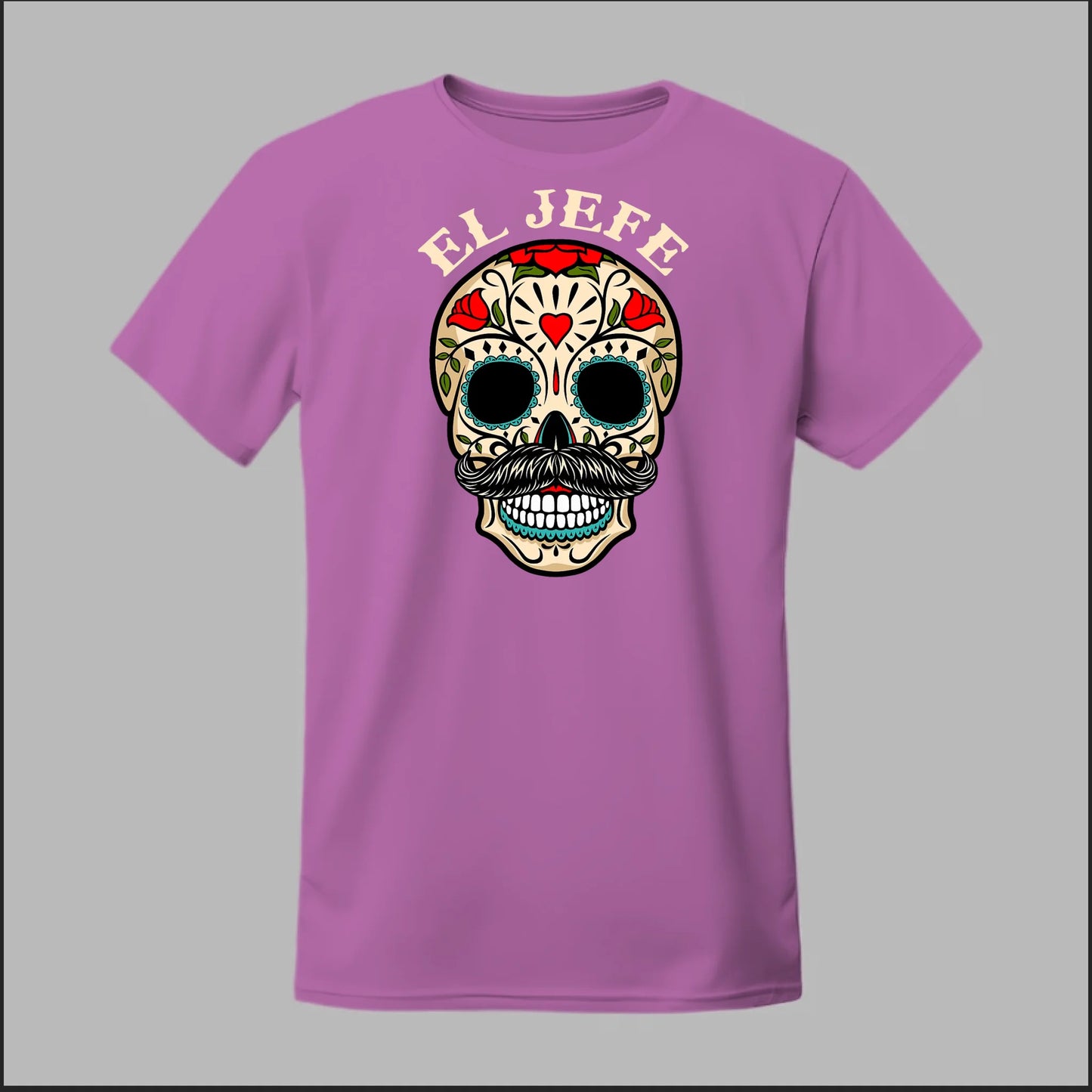 El Jefe Sugar Skull Tee