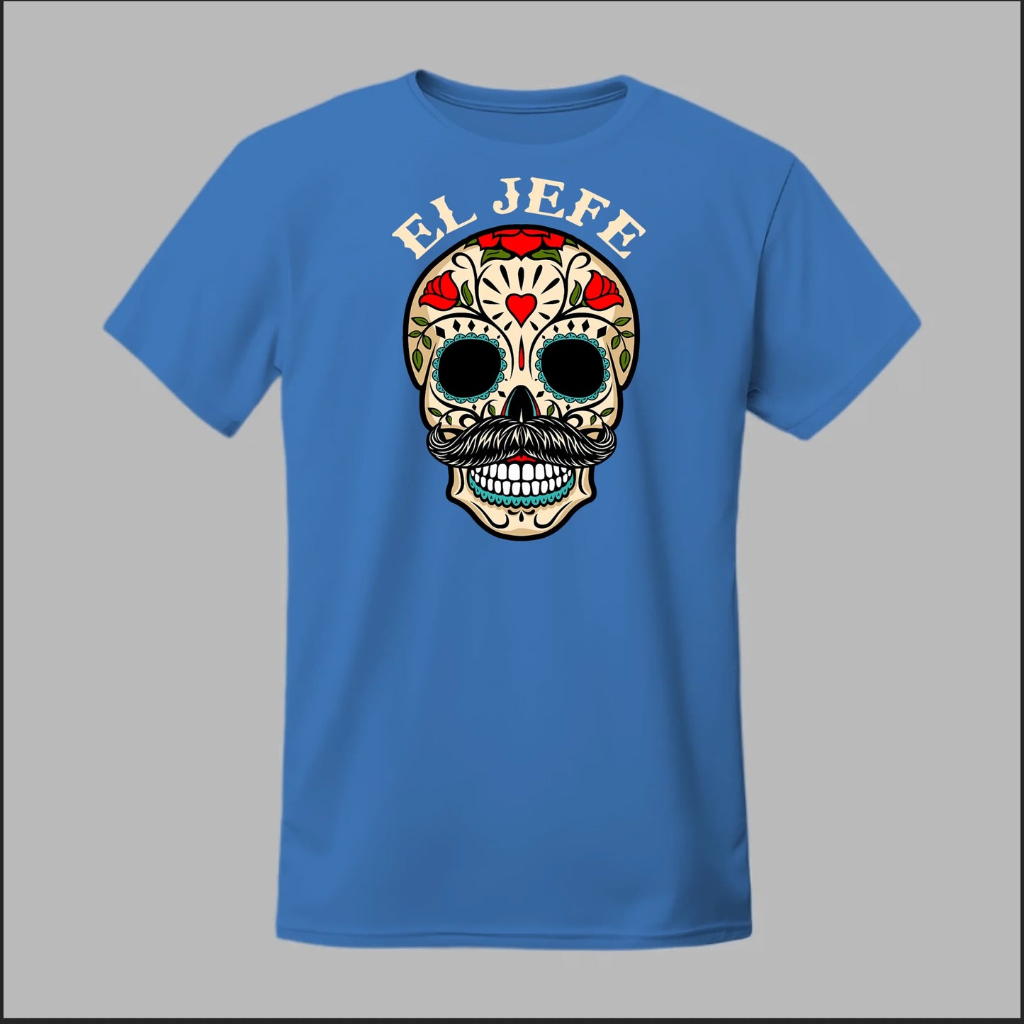 El Jefe Sugar Skull Tee