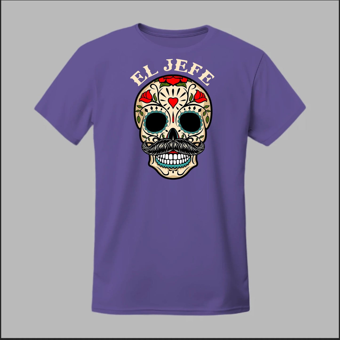 El Jefe Sugar Skull Tee