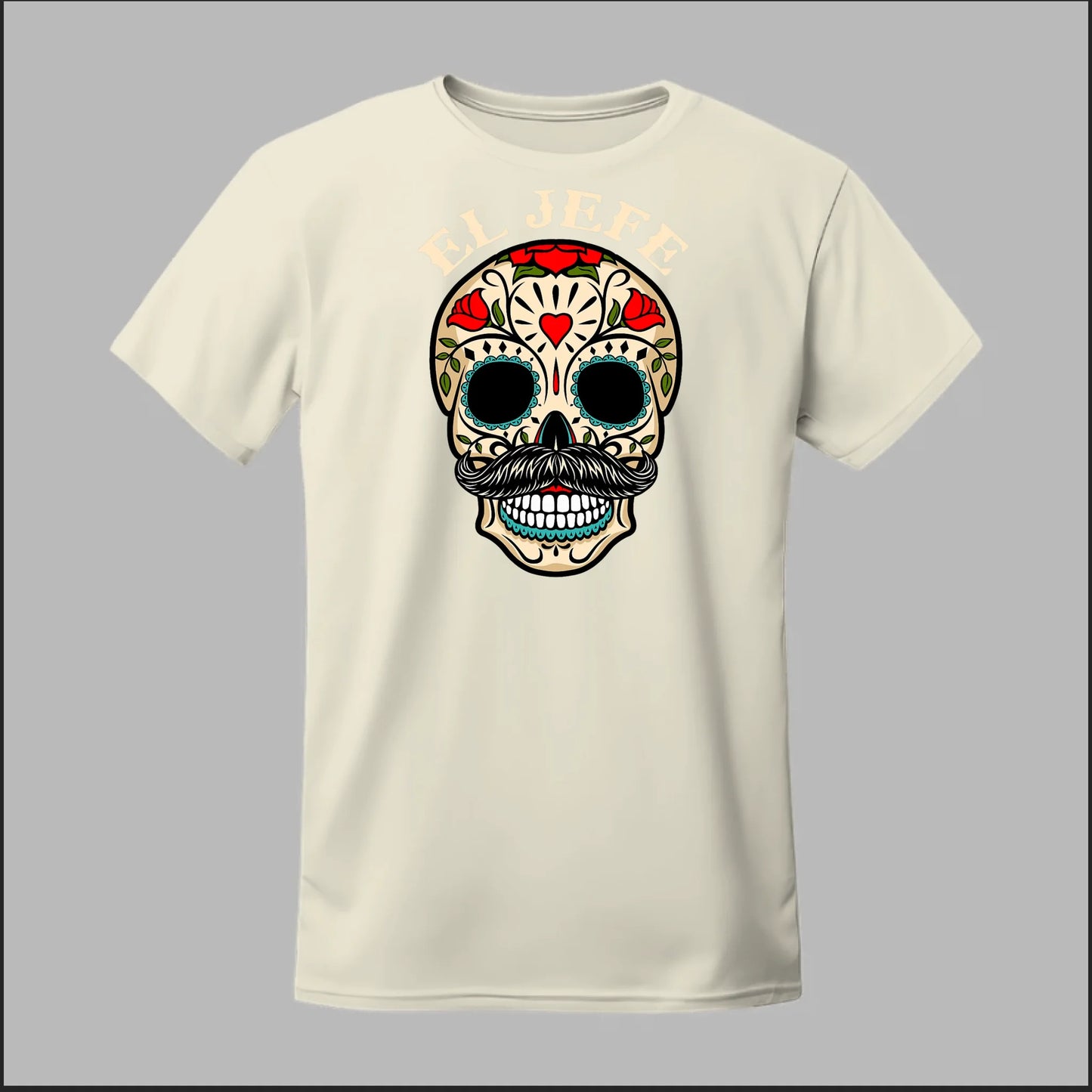 El Jefe Sugar Skull Tee