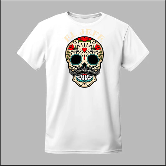 El Jefe Sugar Skull Tee