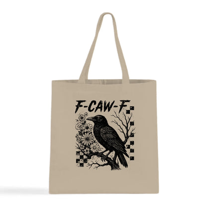 F-CAW-F Crow Tote Bag