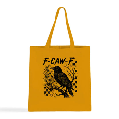 F-CAW-F Crow Tote Bag