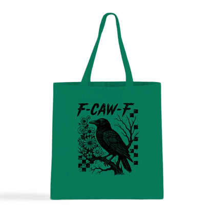 F-CAW-F Crow Tote Bag