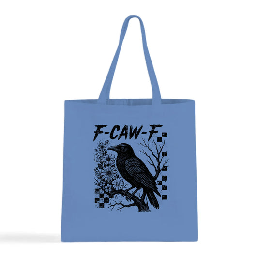F-CAW-F Crow Tote Bag