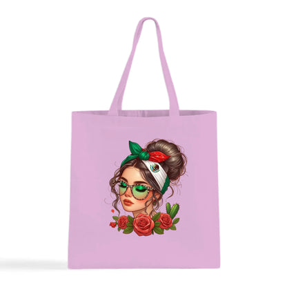 Mexicana Style – Bandana, Roses & Shades Tote Bag
