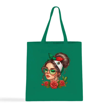Mexicana Style – Bandana, Roses & Shades Tote Bag