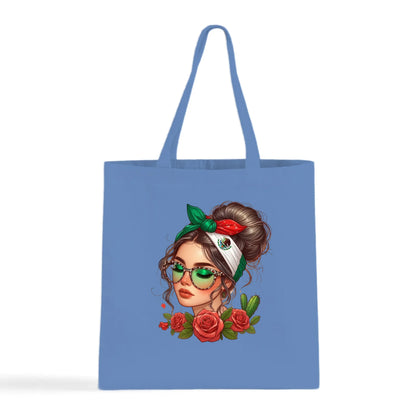 Mexicana Style – Bandana, Roses & Shades Tote Bag