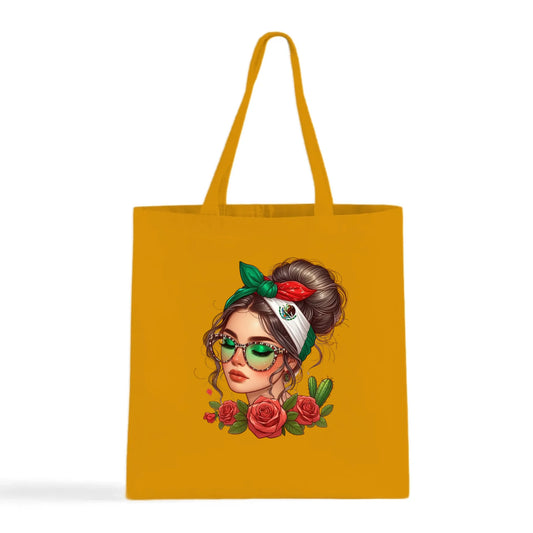 Mexicana Style – Bandana, Roses & Shades Tote Bag