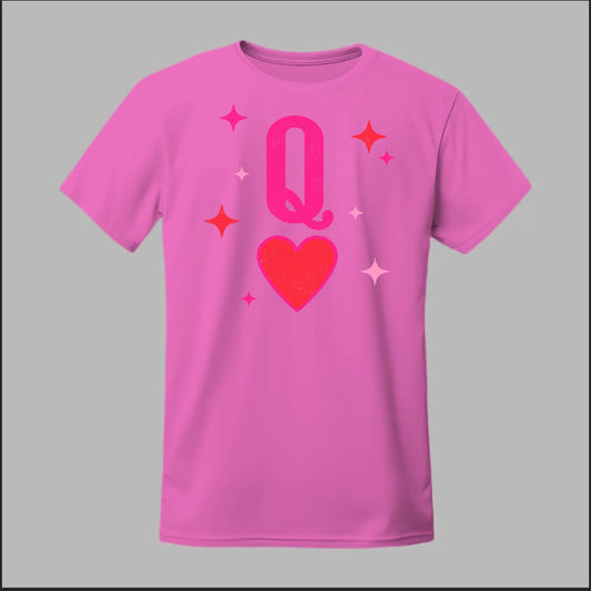 Queen of Hearts Tee