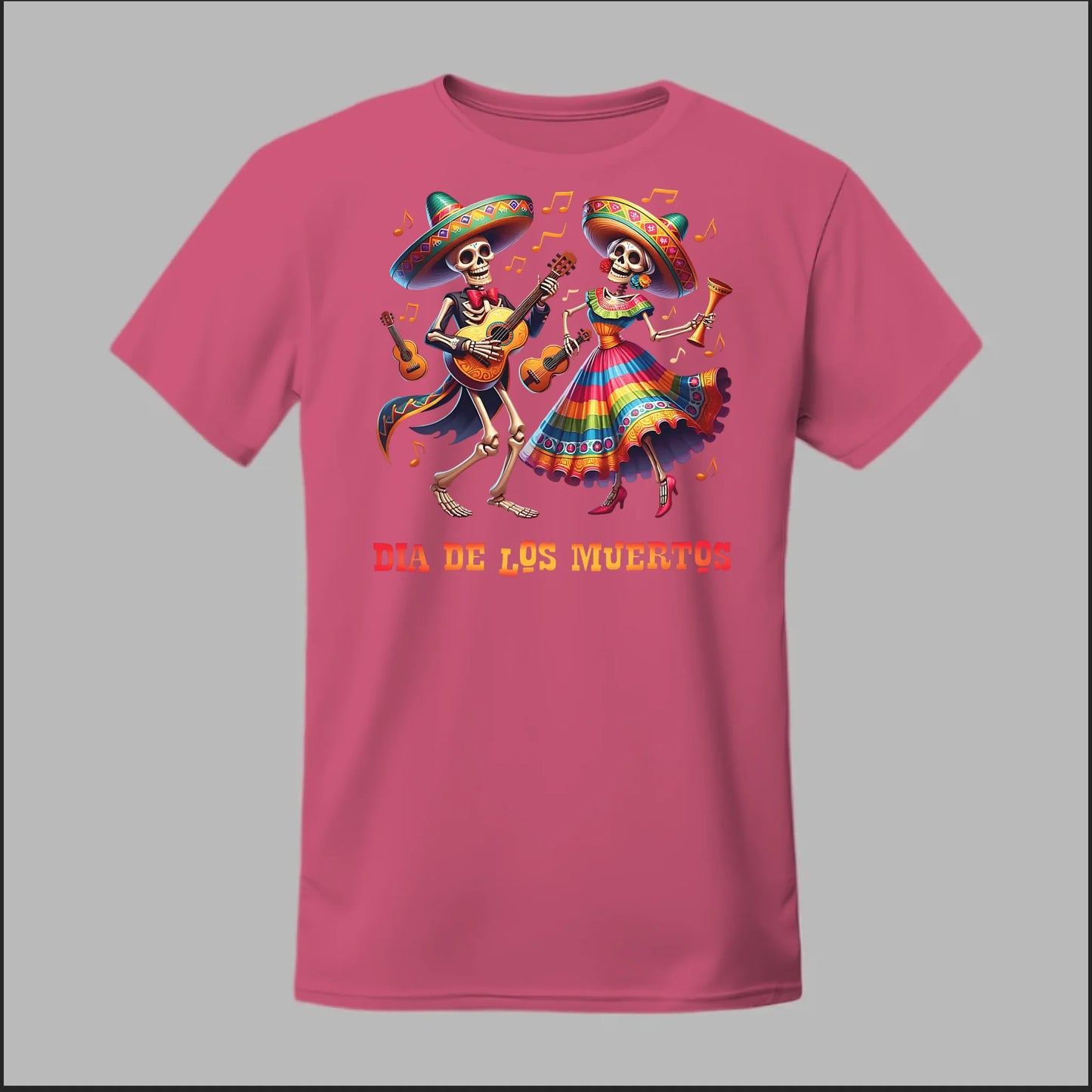 Día de los Muertos Fiesta Skeletons Tee