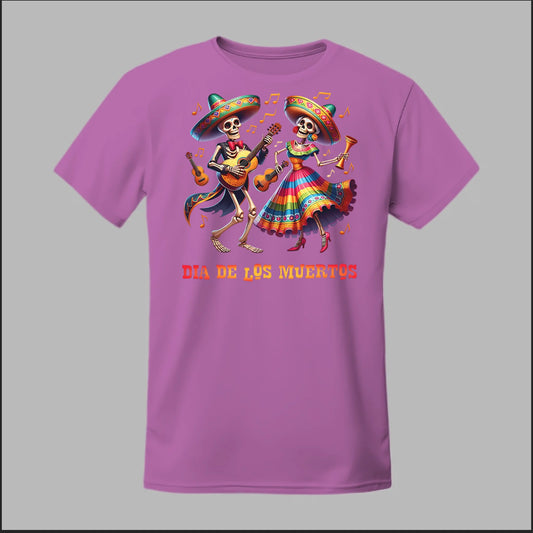 Día de los Muertos Fiesta Skeletons Tee