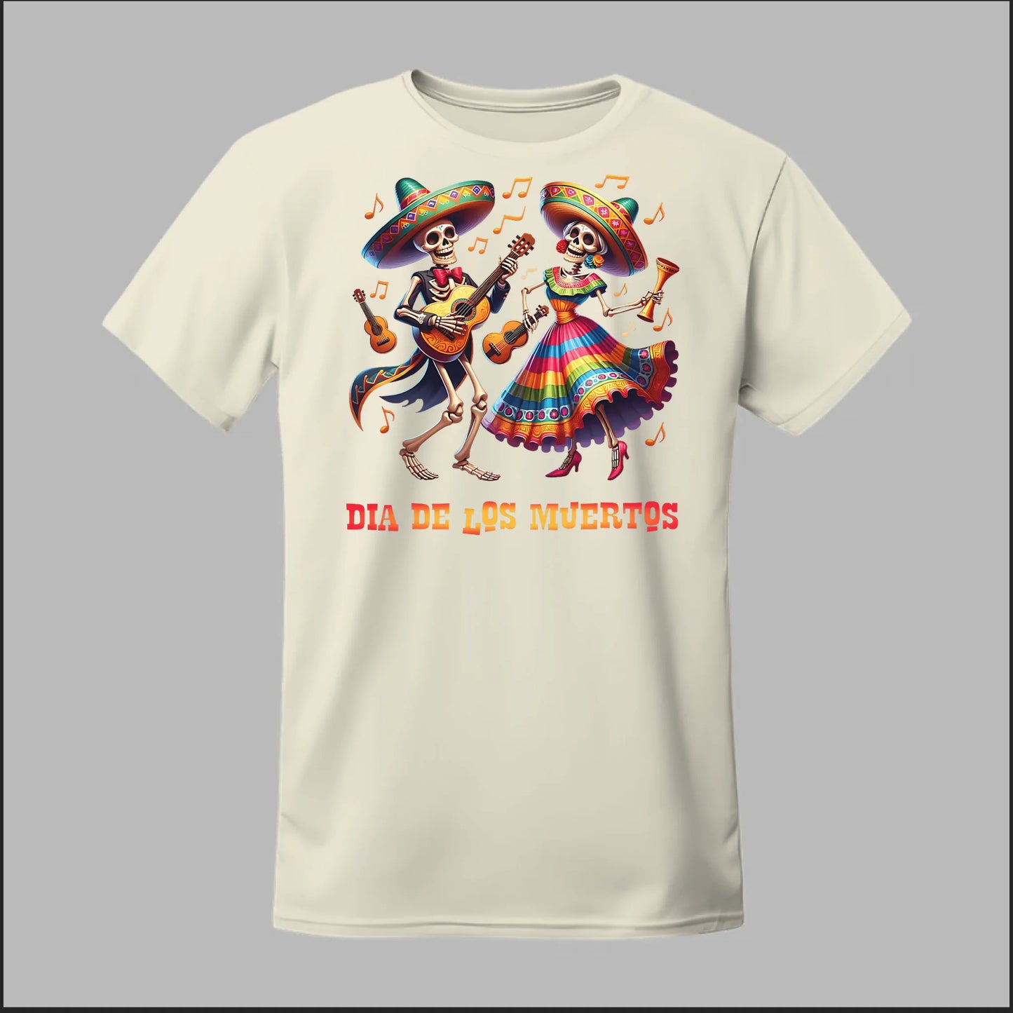 Día de los Muertos Fiesta Skeletons Tee