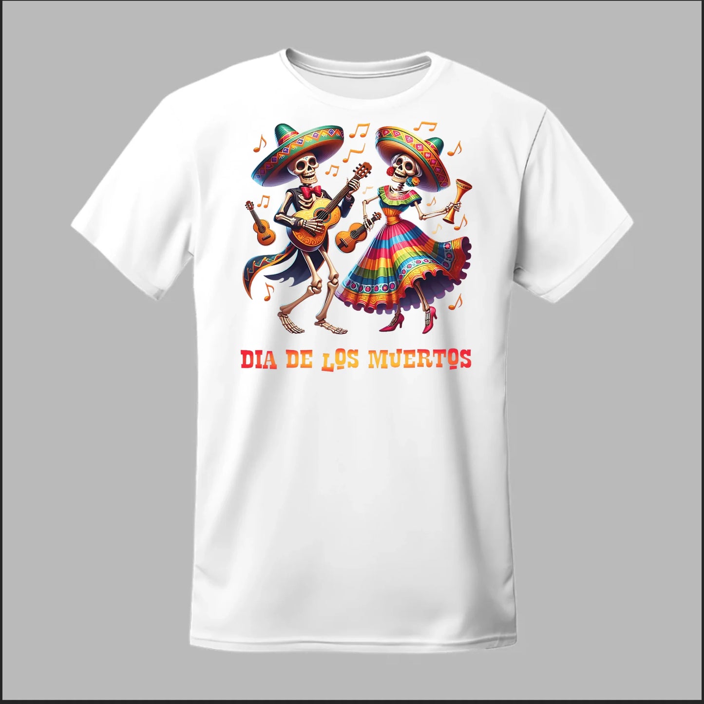 Día de los Muertos Fiesta Skeletons Tee