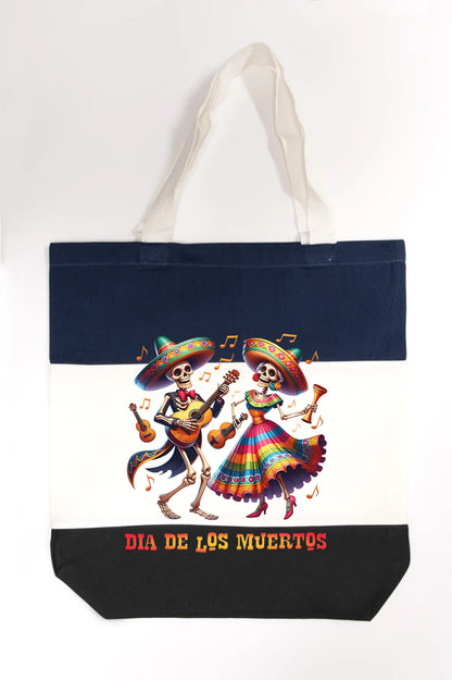 Día de los Muertos Fiesta Skeletons Tote Bag