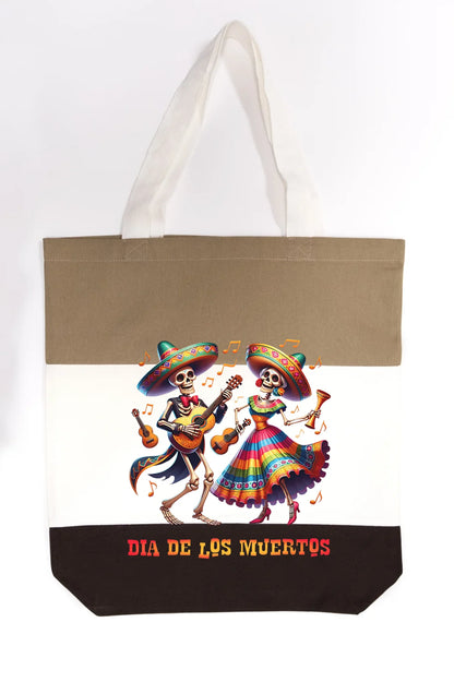 Día de los Muertos Fiesta Skeletons Tote Bag