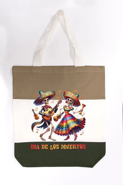 Día de los Muertos Fiesta Skeletons Tote Bag