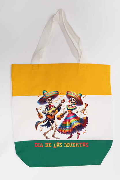 Día de los Muertos Fiesta Skeletons Tote Bag
