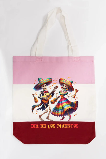 Día de los Muertos Fiesta Skeletons Tote Bag