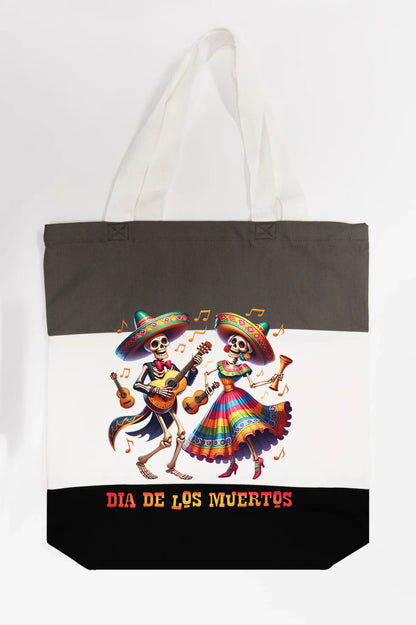 Día de los Muertos Fiesta Skeletons Tote Bag